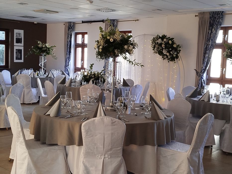 Dekoracja sali weselnej, dekoracja kościoła, Fotolustra, Barmix