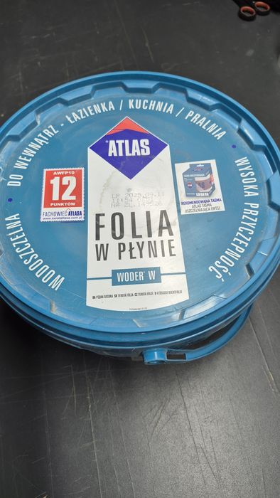 ATLAS folia w płynie WODER W 10 kg