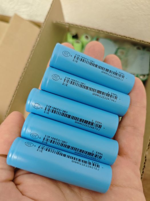 Акумулятор Li-ion 18650 перепаковка, нова якісна батарея
