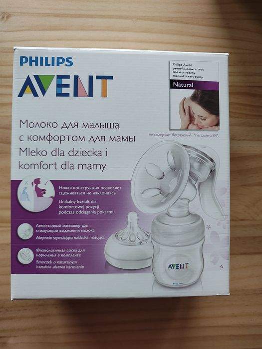 Laktator ręczny Avent natural