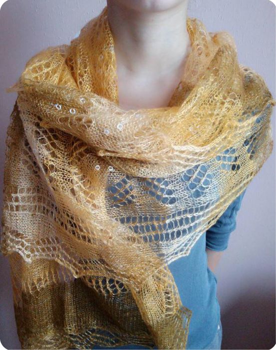 Неймовірно красиві пухові палантини павутинки шарфи