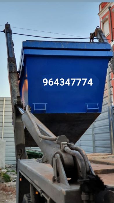 CONTENTORES para recolha e transporte de todo o tipo de entulho e lixo