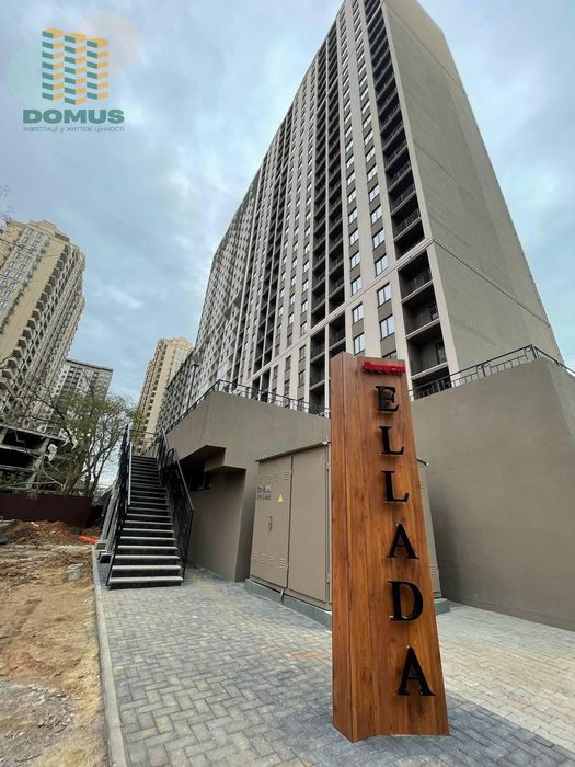 Продам 1 комн в ЖК Эллада! Невысокий этаж. Аркадия / Генуэзская!