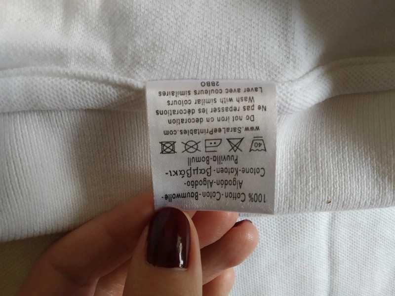 Bawełniana koszulka polo na krótki rękaw