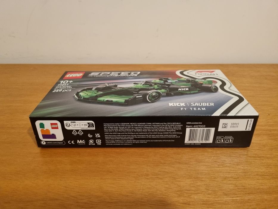 LEGO Speed Champions KICK Sauber F1 Team C44