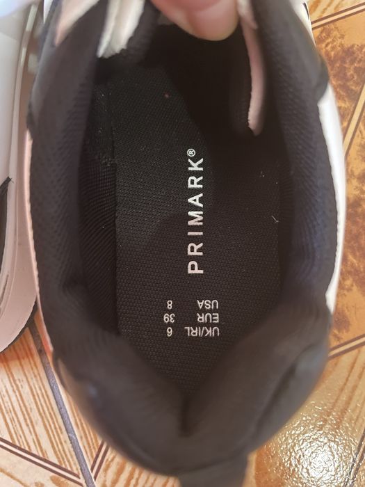 Кеды Primark черно-белые