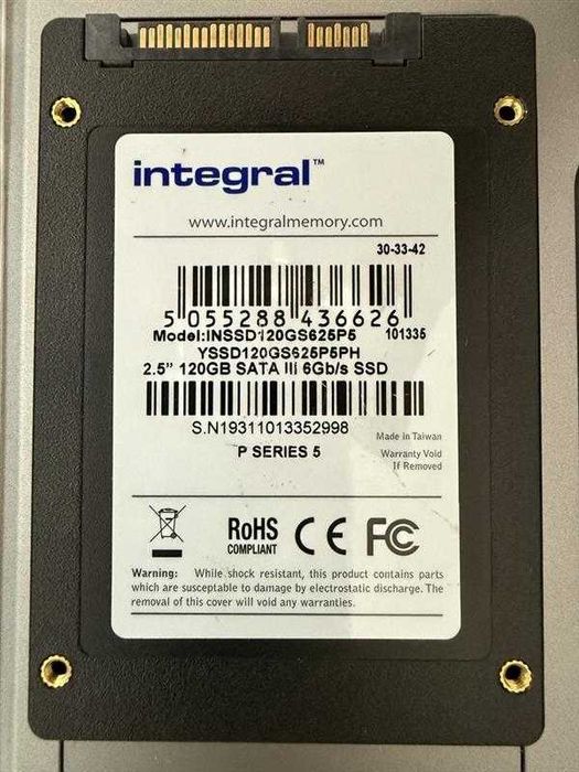 Sprzedam 2 dyski SSD INTEGRAL 120gb