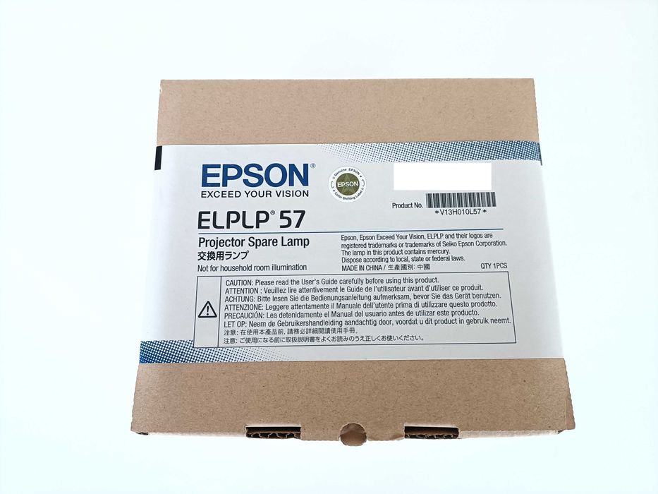 Lâmpada de projetor EPSON ELPLP57 (Original Epson)