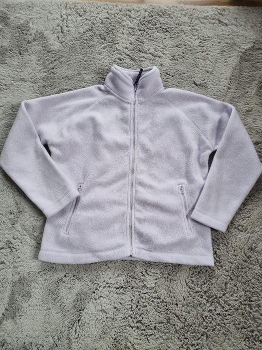 Liliowy polar ciepły damski rozmiar S/M Jerzees