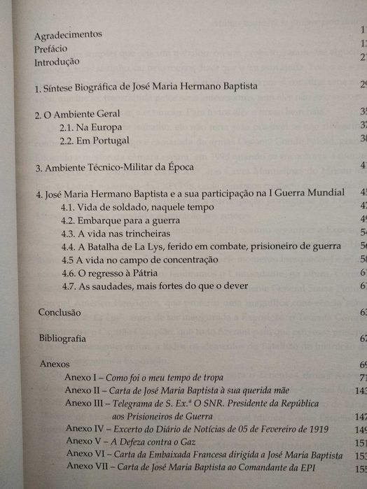José Maria Hermano Baptista, Um Herói na Grande Guerra