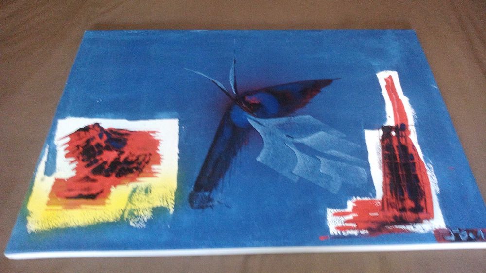 Quadro Pintura Abstrata Borboleta