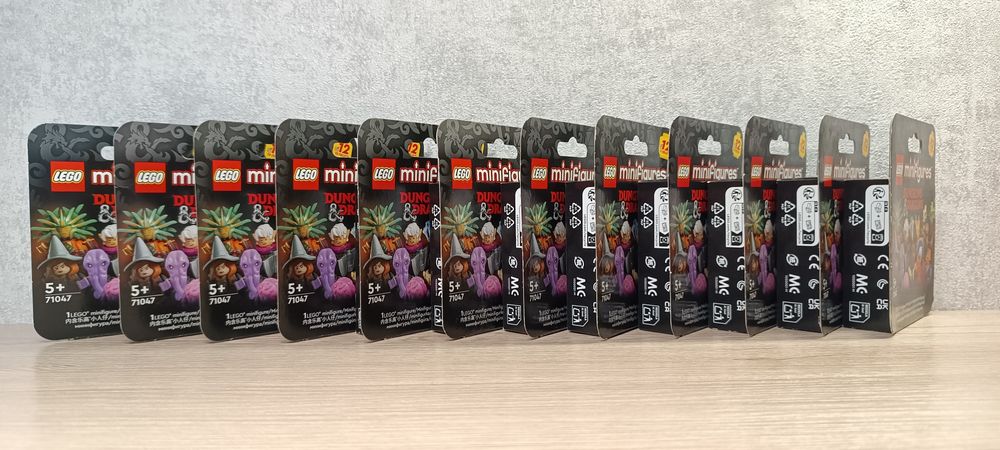 Колекція лего мініфігурок підземелля та дракони днд lego dungeons and