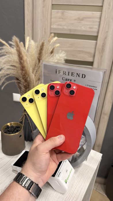 iphone 14 plus 128/256gb red/yellow
