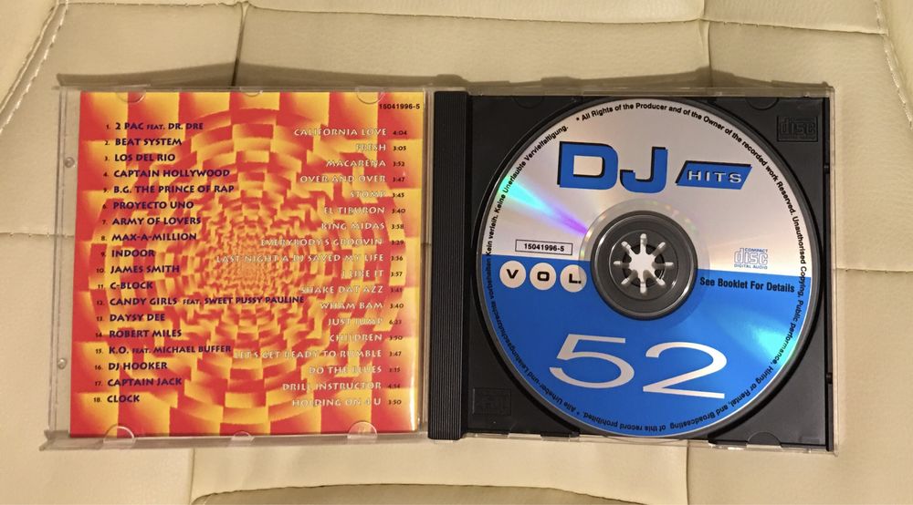 DJ Hits Volume 52 CD