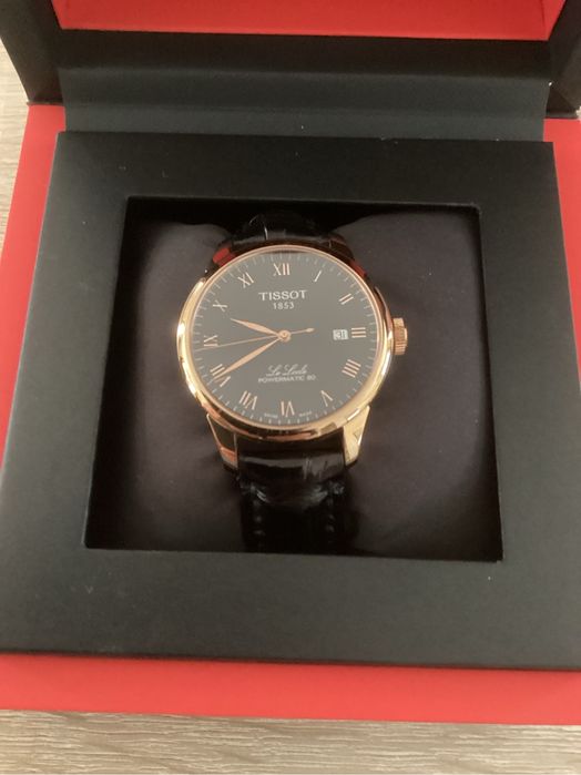 Годинник Tissot Le Loche Powermatic 80 Gold Sapphire (оригінал)