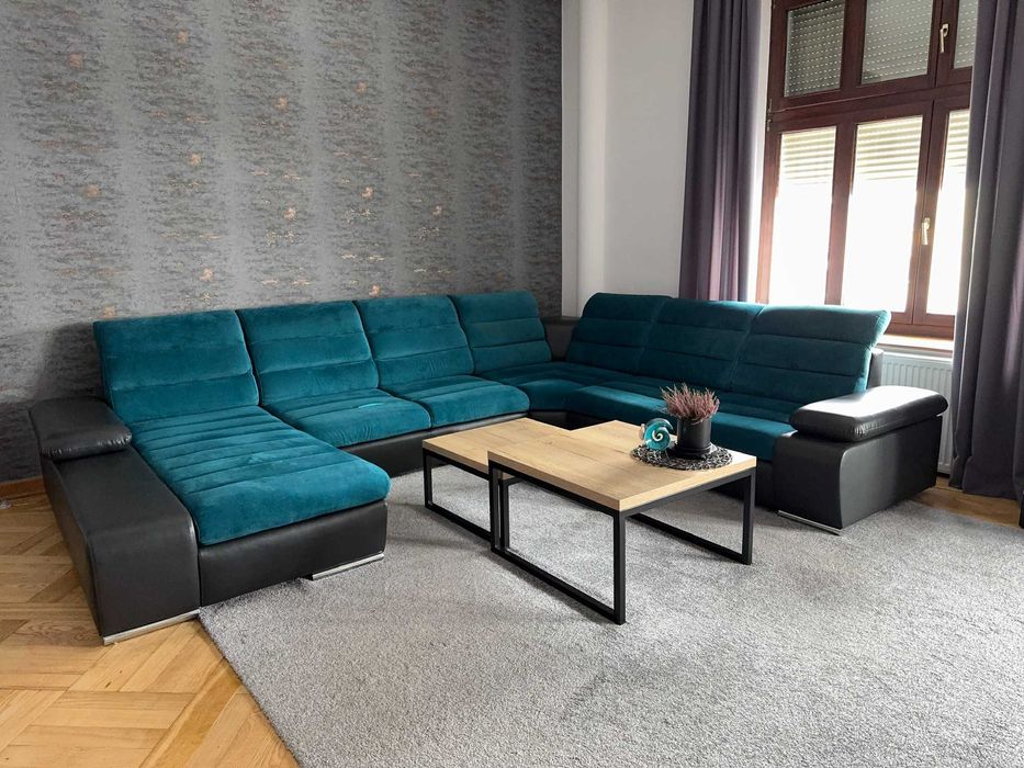 Meble wypoczynkowe w kształcie U