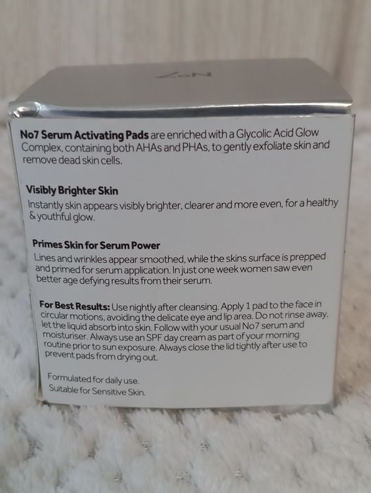 Serum Activating Pads No7.