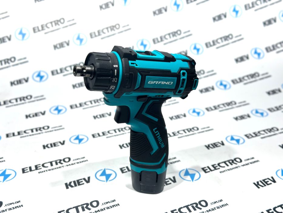 Шуруповерт аккумуляторный Grand ДА-12Li/DFR (Сьемный патрон) Чехия
