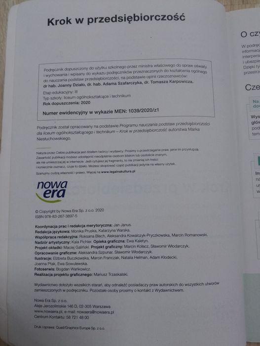 Krok w przedsiębiorczość