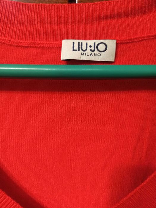 Пуловер з декорованими рукавами Liu Jo