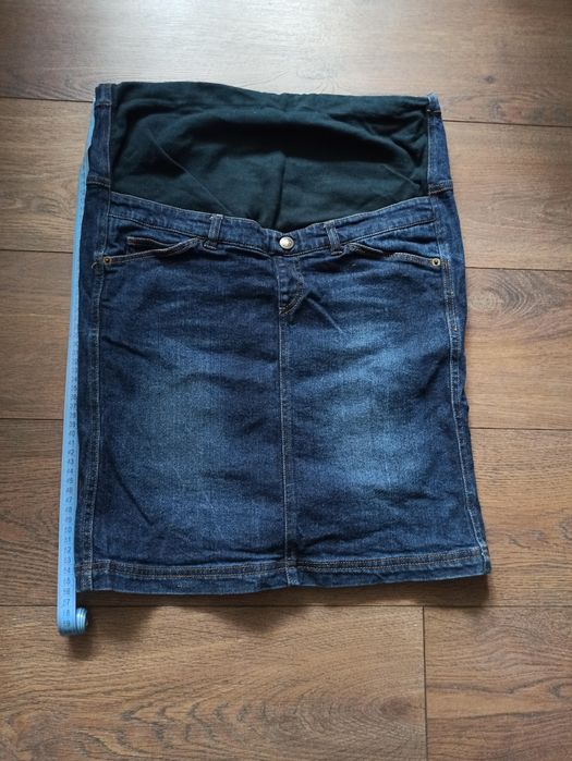 Джинсова спідниця для вагітної