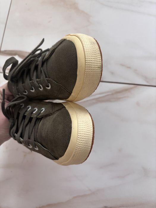 Кеди кросівки шкіряні жіночі Superga