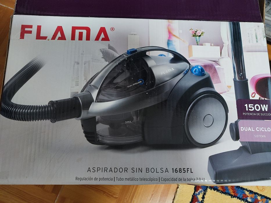 Aspirador sem saco, como novo