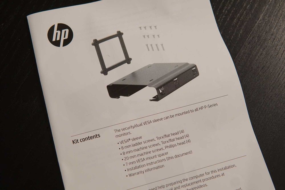 Suporte Mesa/Parede/VESA para HP mini pc (Original)