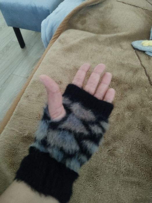 Rękawiczki damskie czarne