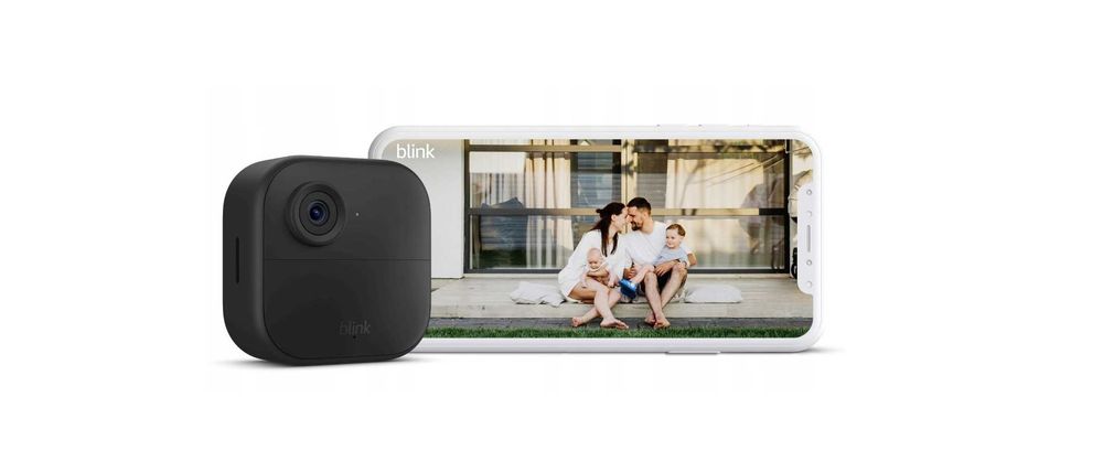 Zestaw dwóch kamer IP Blink Outdoor 4 + Sync Module + baterie