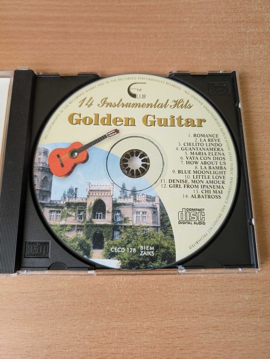 "Golden Guitar" 14 Instrumental Hits, płyta CD