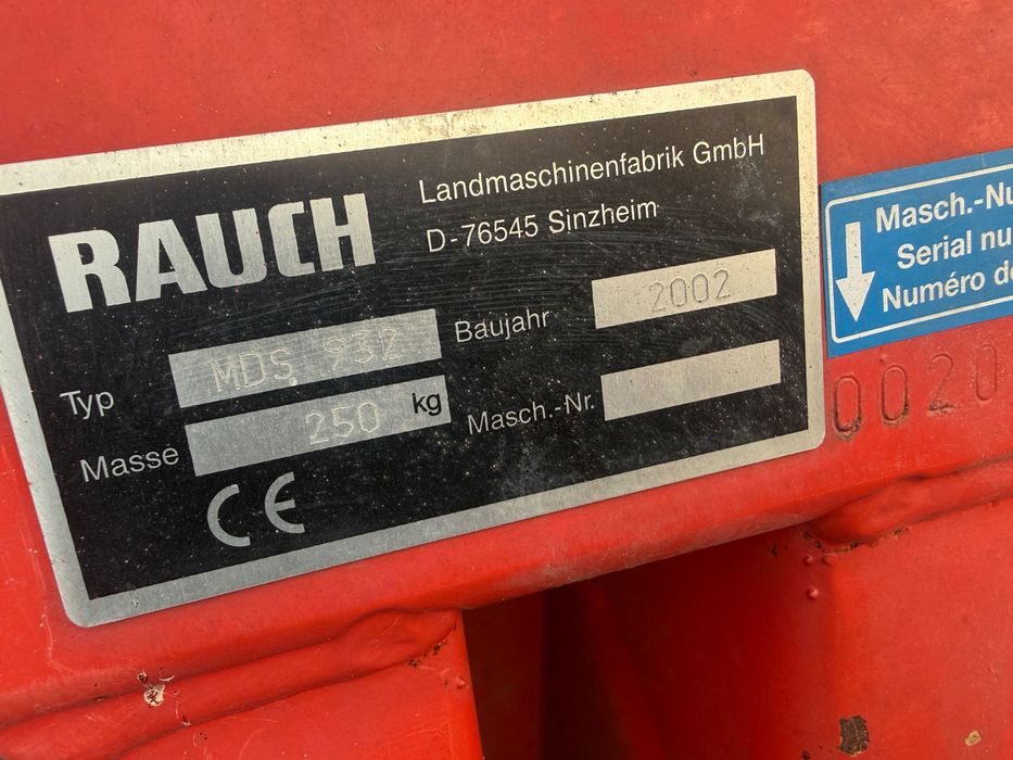 Rozsiewacz nawozu nawozów Rauch MDS 932 M select 901 multi dusc system zam amazone