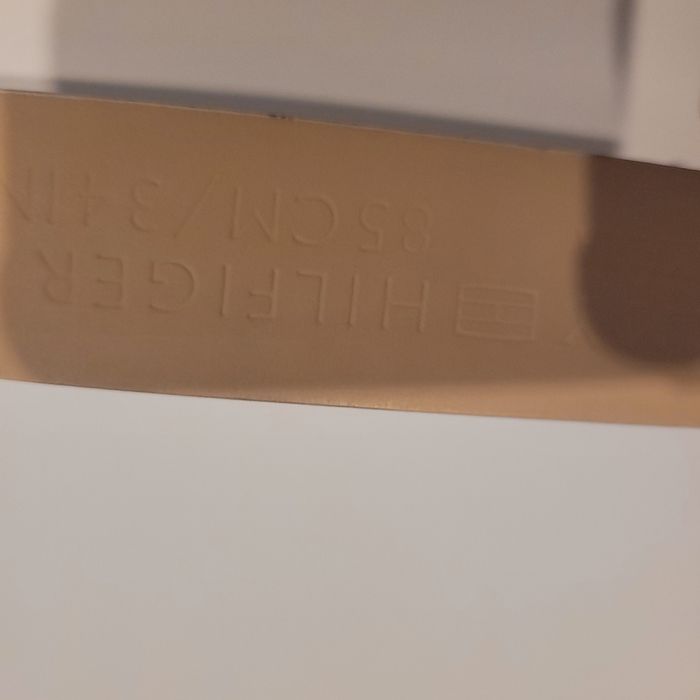 Pasek Tommy Hilfiger biały damski 85