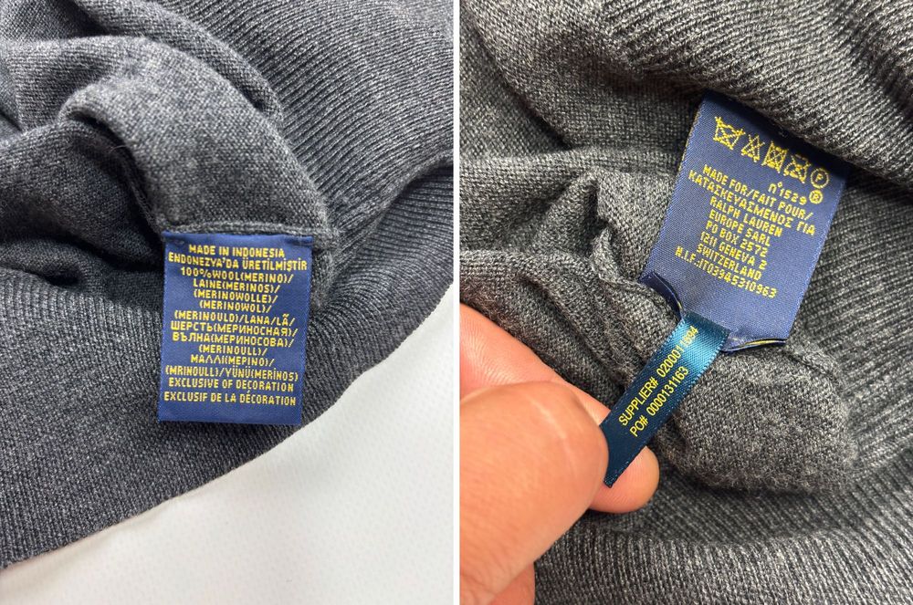 Свитер пуловер Поло Ральф Лорен Polo Ralph Lauren Wool size M, L