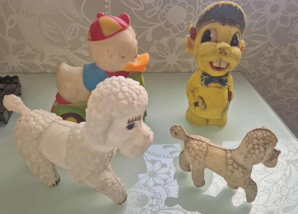 Brinquedos em plástico