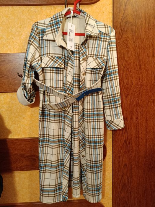 Платье на пуговицах