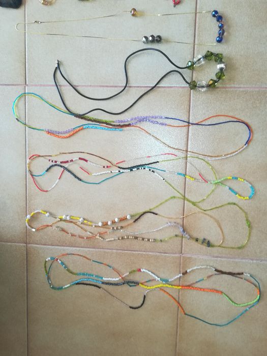 Conjunto TODAS Pulseiras e Colares - Vários