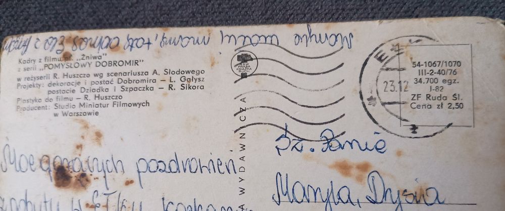 Pocztówka Pomysłowy Dobromir