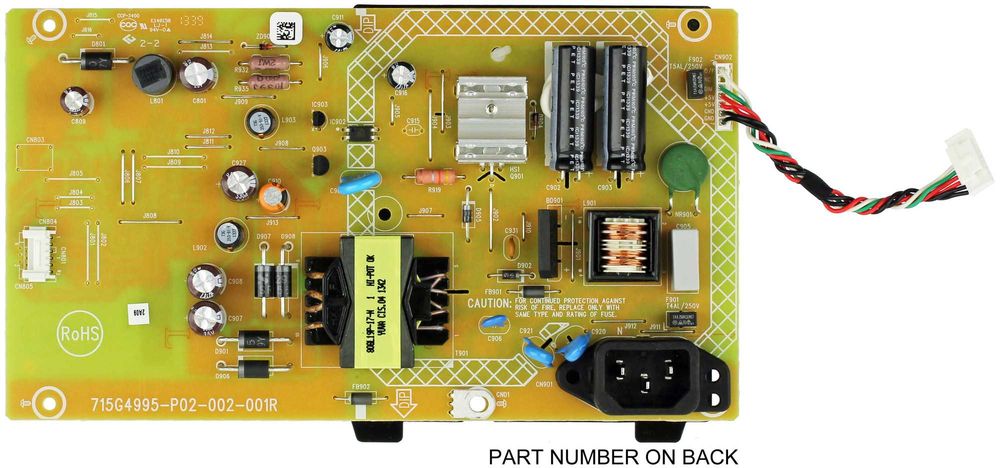 715g4995-p02-0.02-001r fonte de alimentaçao monitor asus