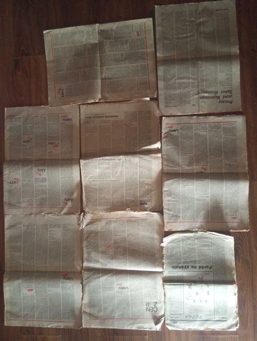 SOLIDARNOŚĆ 1981 8 numerów tygodnik pismo gazeta