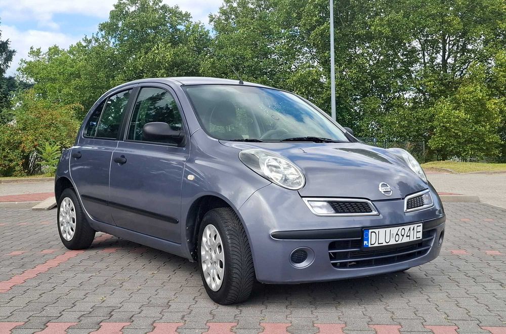 Nissan Micra 1.2 80KM 2008r. | niski przebieg | klimatyzacja | bez korozji