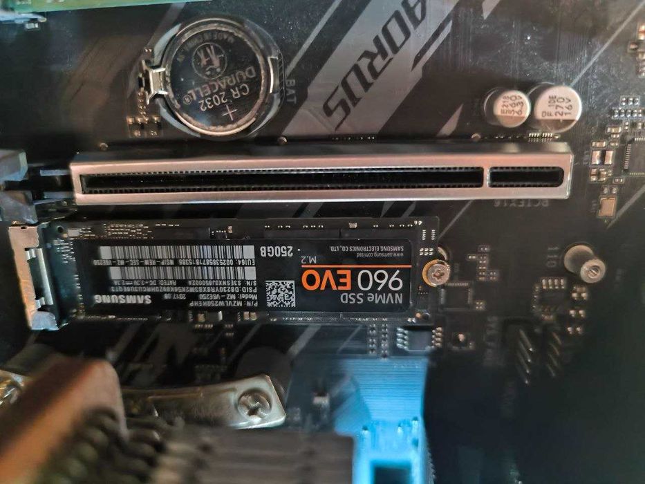 SSD Samsung M.2 2280 960 EVO 250GB NVMe PCIe 3.0x4 (MZ-V6E250)