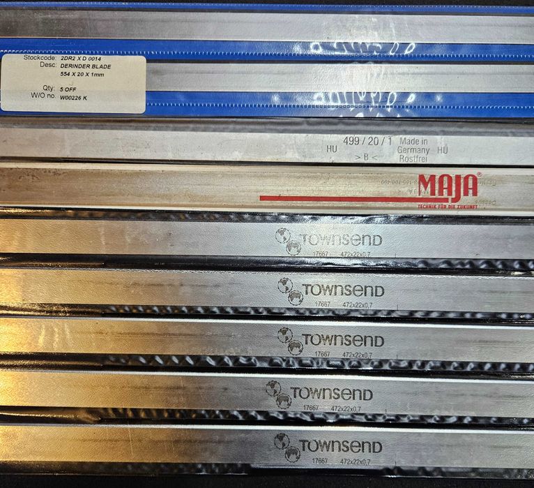 Części do maszyn masarniczych ( Zaopatrzenie przemysłu mięsnego)