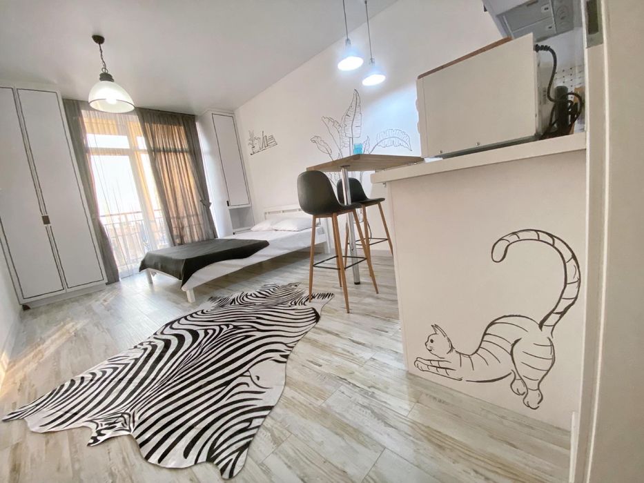 2 кімнатна квартира/апартаменти+парковка. «Парк Фонтанів» Фонтанка