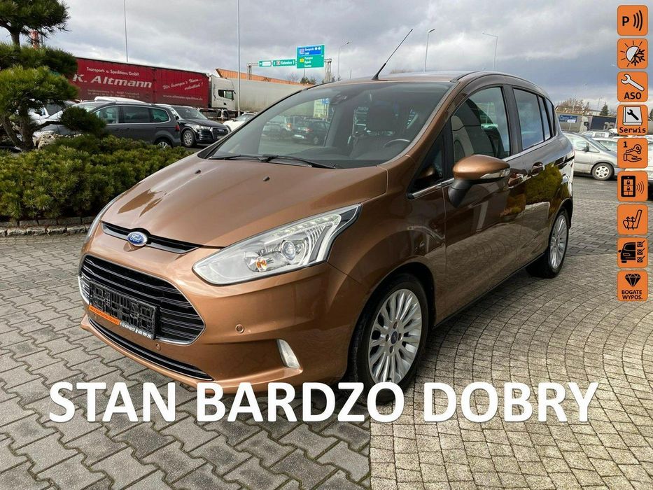 Ford B-MAX LED, panorama, PDC, podgrz. fot. + szyba, benzynka, stan bdb!!!