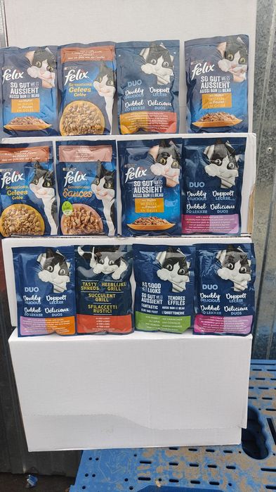 Saszetki dla kota Felix 50x85g mix