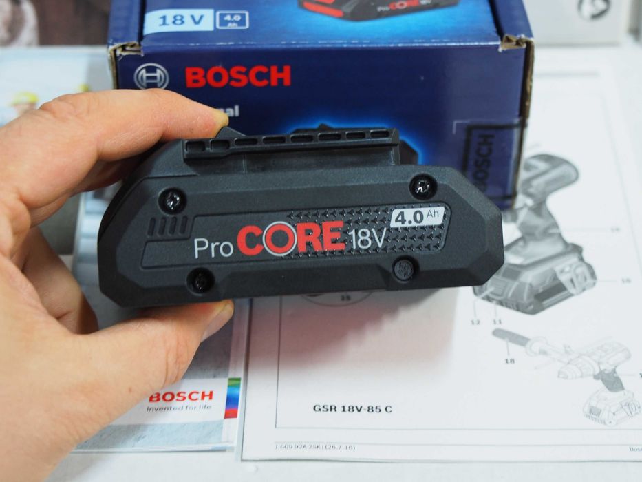 Nowy Akumulator BOSCH 18V 4AH PRO-CORE bateria do klucz pila młot