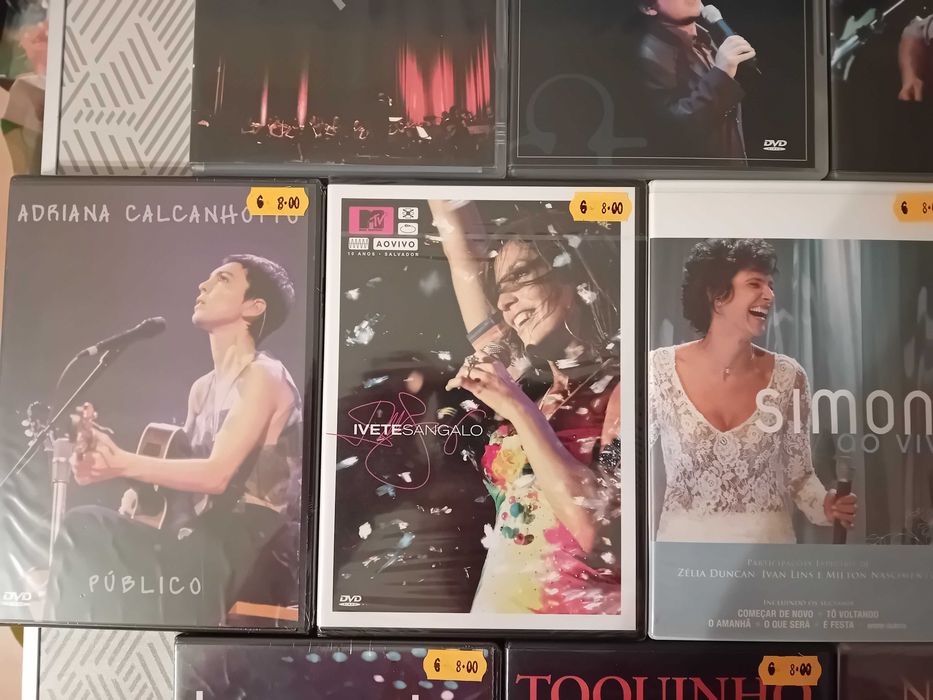 Dvd Musical Concertos Grandes Artistas Nacionais e Brasileiros.