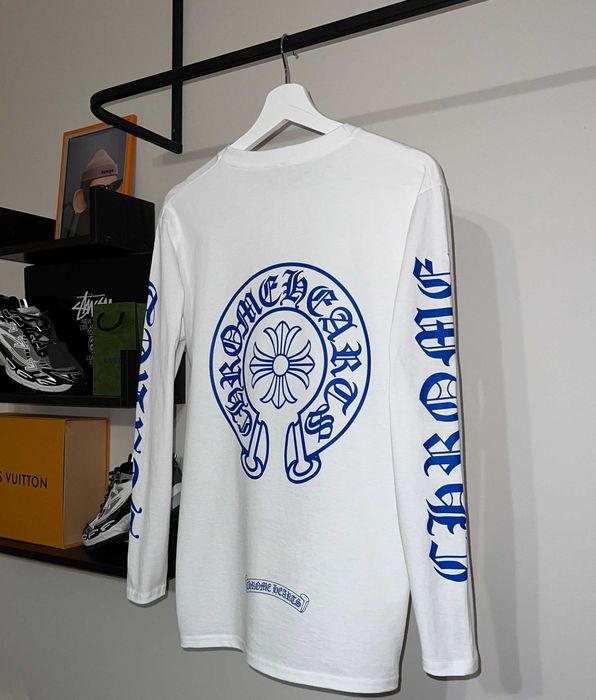 Лонгслів Chrome Hearts (білого кольору)