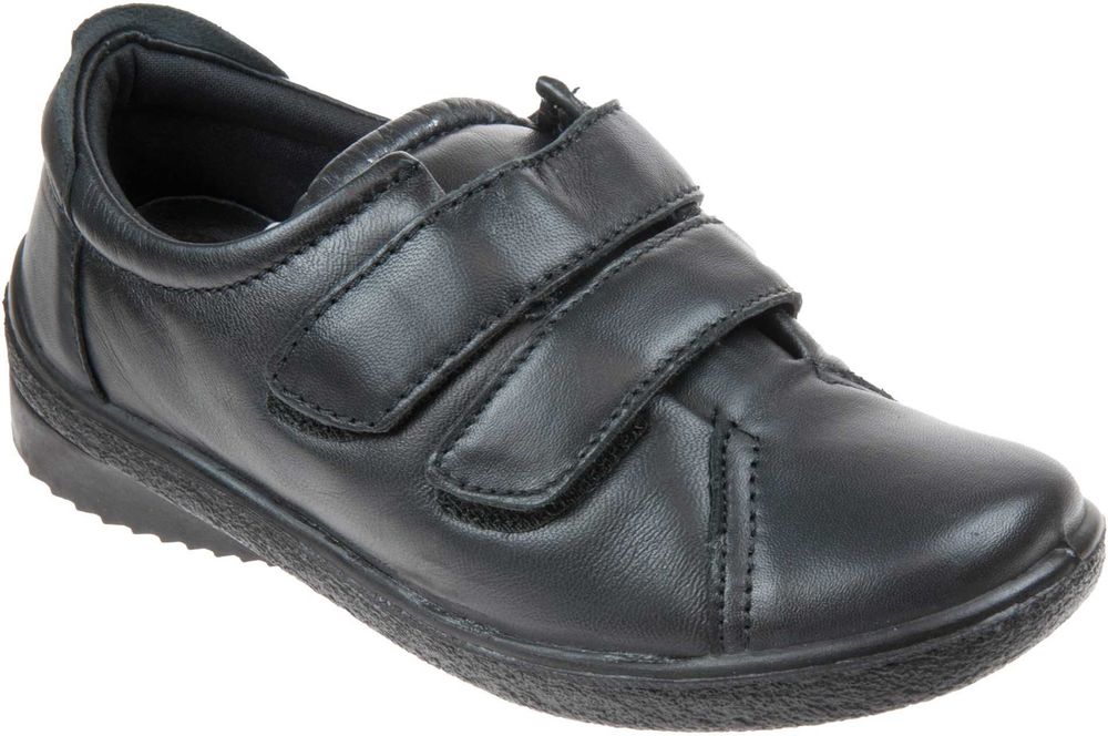 Дуже легкі та зручні шкіряні туфлі на липучках унісекс 42 розмір 27 см